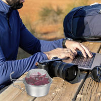 TOMSHOO Taza De Sierras De Acero Inoxidable Con Escurridor Y Tapa Para Camping Senderismo Y Escalada En Montañas - details 6