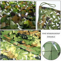 Malla De Camuflaje Militar Para Caza 1.5x3m /2x10m Red De Camuflaje Bosque Armada Entrenamiento Cubierta De Coche Sombra De Tienda Camping Protección Solar - details 2