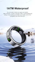 Anillo Inteligente Xiaomi R11 Para Hombres Y Mujeres Con Pantalla LED Monitor De Frecuencia Cardíaca Y Oxígeno En Sangre Resistente Al Agua Modos Deportivos Múltiples - details 10