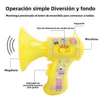 Peppa Pig Altavoz Manillar Infantil Con Cambio De Voz Divertido Amplificador Temático De Fiesta Juguete Educativo Para Niños Instrumentos Musicales Regalos - details 1