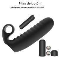 Vibrador Para Mujer Con 2 Dedos Estimulador De Clítoris Y Punto G Masajeador Vaginal Orgasmo Lezariano Masturbador Erótico De Silicona Médica - details 7