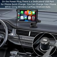 Reproductor Multimedia CarPlay Android Auto Para Coche Pantalla Táctil Portátil De 7 Pulgadas Con USB AUX Para Cámara Trasera - details 5