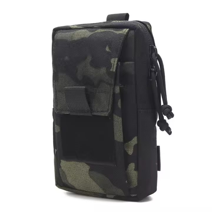 Bolsa De Teléfono Táctica MOLLE Para EDC Cinturón De Banda Unisex Para Exteriores Caza Camping Viajes - 1