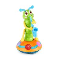 Saxofón Eléctrico Para Niños Juguete Caterpillar Con Luz LED Giratoria Regalo De Navidad Luminoso Y Divertido Para Niños De 3 a 12 Años - details 7