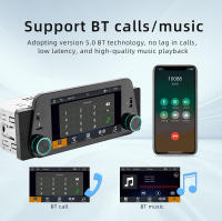 BQCC 1din Reproductor Multimedia Para Coche Pantalla Táctil HD 5 Pulgadas Con Android Auto Carplay Bluetooth USB FM Mirrorlink Universal - details 10
