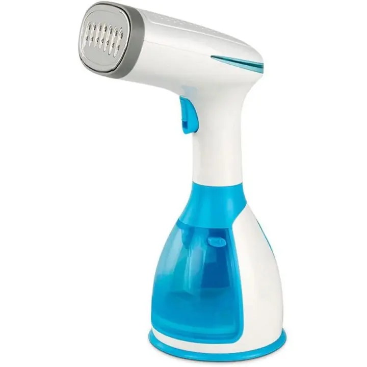 Vaporizador portátil para ropa de viaje, vaporizador portátil para ropa de 280 ml, potente vaporizador para Ropa, Gran capacidad, ajustado para el hogar y los viajes (color: azul) - 1