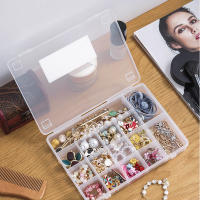 Caja Organizadora De Plástico Para Manualidades Y Joyería Multifuncional Transparente Para Mostrador Almacenamiento De Perlas Arte DIY Nueva - details 3