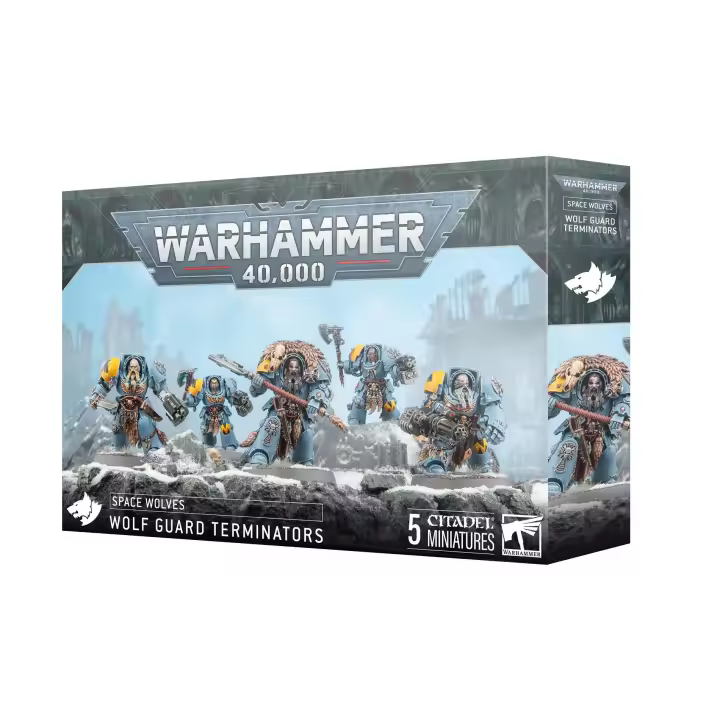 Space Marines: Space wolves Wolf guard terminators | games workshop warhammer 40k - 1