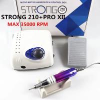 Taladro De Uñas Eléctrico STRONG 210 pro XII 65W 35000 Rpm Con Corte De 15000 Para Manicura Y Pintura En Uñas Kit De Herramientas De Belleza - details 7