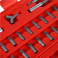 Juego De 100 Piezas De Bitas Hexagonales De Seguridad Torx Destornillador Estrella Triangular Herramienta Multifuncional De Acero Cromo-vanadio Magnético Sin Mango - details 3