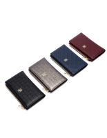 Clutch Vintage Clásico Para Mujer Estilo Sencillo Impresión De Letras Portátil Con Exquisita Trabajo Y Cierre De Cremallera Bolso De Moda - details 0