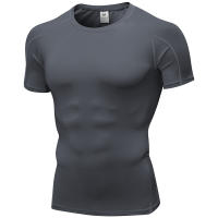 Camiseta Deportiva De Hombre Para Correr Y Fitness Secado Rápido Cuello Redondo Elasticidad Musculación Entrenamiento Deportivo - details 16
