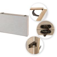Dcasa - Tapa contador de luz o cubrecontador electricos de madera hojas de 46x6x32 cm - details 1