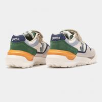 Deportivas para niño de Joma con velcro mod. 3080 JR 2516 en color beig y gris - details 1