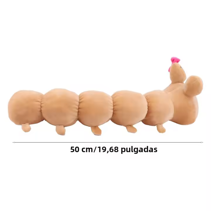 Muñeco De Peluche Kawaii Caterpillar Mrs Pou Anime Mi Mascota Alienígena Para Decoración De Sofa Y Dormitorio Regalos Para Niños - 1