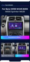 Junsun Android 13 Radio Para Mercedes Benz W169 W245 B200 W906 Sprinter W639 Vito DSP Navegación GPS Reproductor Multimedia 2 DIN Inalámbrico CarPlay Android Auto Radio - details 2