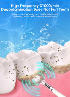 Kit De Cuidado Oral 3 En 1 Escáner Dental Eléctrico Limpieza Ultrasonda Eliminador De Calcafores Y Placa Blanqueamiento De Dientes Portátil Para Higiene Dental - details 4