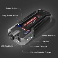 AUTOGEN Arrancador para automóvil 4000A (10.0L + Gasolina y diésel), un Kit de Refuerzo de Caja de Puentes de batería portátil de 12V para automóviles, SUV y Camiones Envió 24Horas - details 5