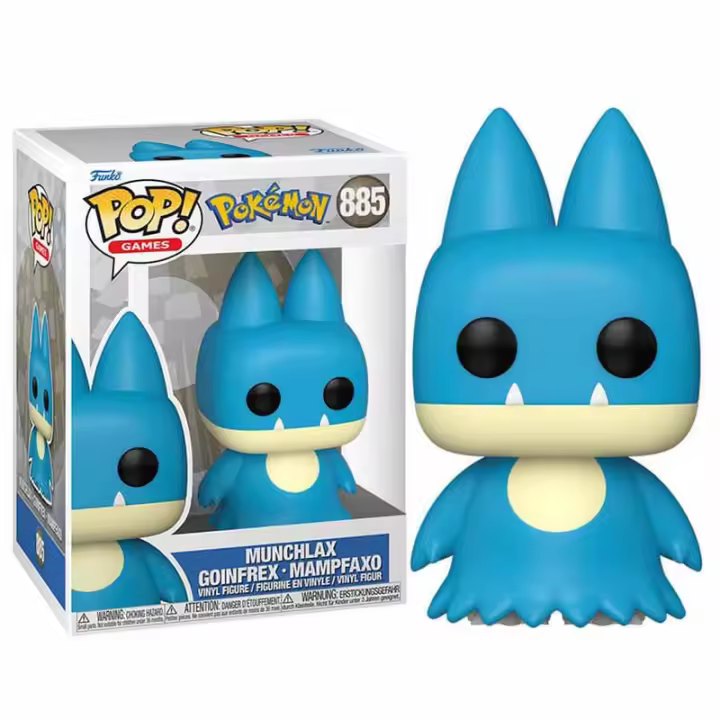 Funko Pop! Games Pokémon,  Munchlax 885 - 1