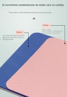 Pequeño Rueda Abdominal Antideslizante Portátil Con Almohadillas De Rodilla Y Codo Para Ejercicio En Gimnasio Interior Y Exterior Tapetes De Yoga - details 2