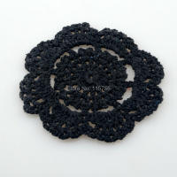30Pcs Cojines De Mesa Redondos De Crochet Tapetes Para Vajilla Y Lámparas 10cm Eco-amigables De Poliéster Y Algodón Estilo Prairies Chic - details 9