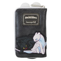 LOUNGEFLY CArtera  mujer Furia Nocturna Diurna mujer  Desdentao Como Entrenar a tu dragón Desdentao Toothless  How to train to your dragon monedero - details 2