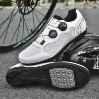 Zapatos De Ciclismo Para Hombre MTB Transpirables Negros Con Plataforma Plana Y Cierre De Bloqueo Libre Material De Suela De Goma Cómodos Para Bicicleta De Montaña Y Zapatillas De Ciclismo - details 17