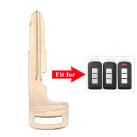 Jingyuqin 10pcs Llave Inalámbrica Inteligente De Entrada Emergencia Para Mitsubishi Lancer Outlander ASX Eclipse Galant Hoja Sin Cortar De Metal - details 0