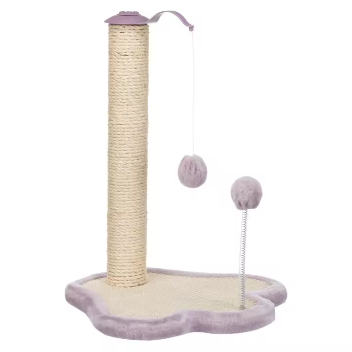 TRIXIE Junior Tabla Rascadora Huella natural/lila - 1