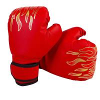 Guantes De Boxeo Para Niños Protección De Mano Ajustables Para Entrenamiento Y Sparring Morado Y Negro - details 3