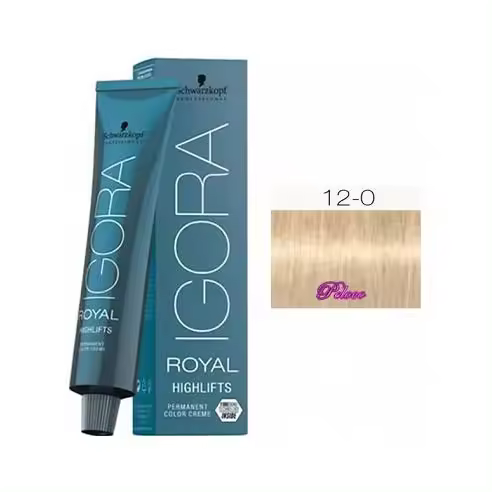 Tinte Igora Royal highlifts 12-0 Superaclarante Natural 60 ml. Schwarzkopf - 1