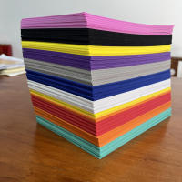 Espuma De EVA Para Manualidades DIY Colores Variados Tamaño 216x140x2mm Material Ideal Para Origami Costura Fiestas Navidad Y Artesanía - details 8