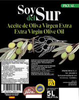SOY DEL SUR Aceite de Oliva Virgen Extra Picual 100% IGP Jaén Extracción en Frío Frutado Verde Intenso y Equilibrado AOVE Calidad Superior - details 0