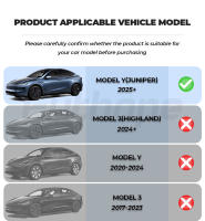 Cubierta De Puerta Del Maletero Para Tesla Modelo Y Nuevo 2025+ Futhope TPE Protector De Rasguños Accesorio De Estilo Universal - details 0