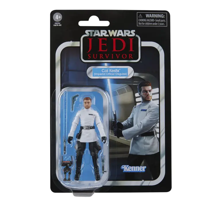 STAR WARS FIGURA CAL KESTIS IMPERIAL OFFICER DISGUISE, STAR WARS JEDI SURVIVOR, OFICIAL IMPERIAL DISFRAZ - 1