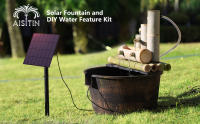 Bomba De Fuente Solar 3.5W Con Panel Solar Y Tubo De Agua De 4.9FT Para Baño De Pájaros Decoración De Jardín Y Bebida De Mascotas - details 0