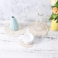 Juego de 6 posavasos de encaje redondo, antideslizante, para té, café, hogar, cocina, Oficina 14cm - details 3