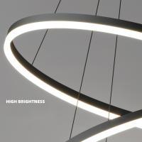 Simple Modern Ceilinador De Techo Ajustable Iluminación Interior De Alta Brillo Para Decoración De Sala De Estar Comedor Dormitorio - details 7