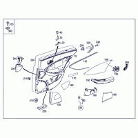 Manija De Puerta Interior Para Mercedes Benz W211 E Class E320 E500 E63 AMG Cromada Adaptadora Universal Para Automóviles - details 7