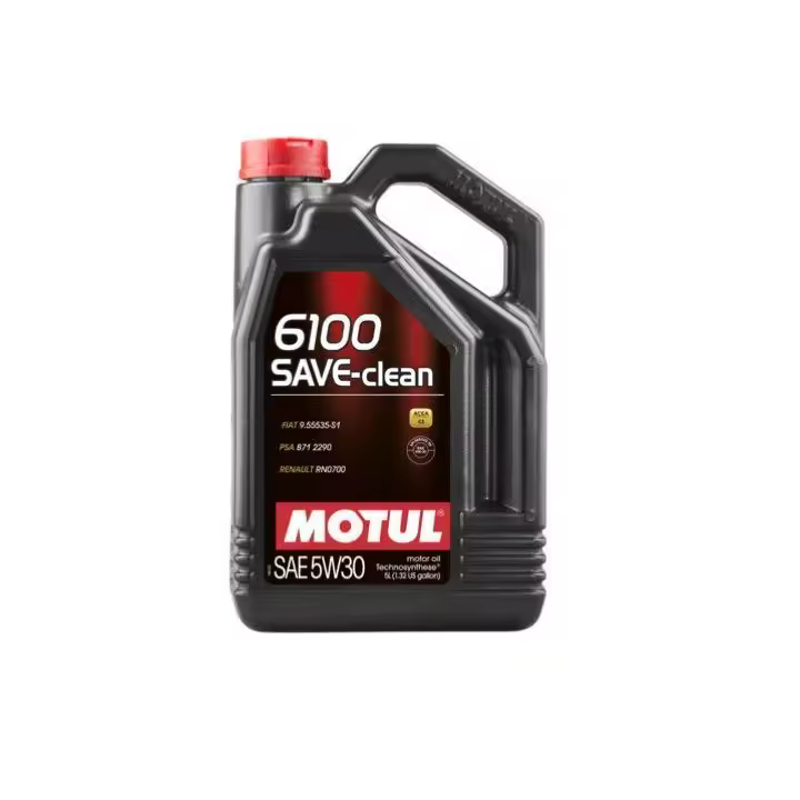 Aceite Motul 6100 Save-clean 5w30 C2 5l   Ce U - 1