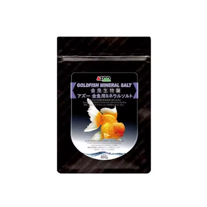 AZOO - Goldfish Mineral Salt ( 800 gr) - Sal para Peces Rojos o Goldfish de Agua Fría - 1