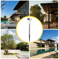 Paquete de 12 luces solares para exteriores, luces LED de doble fuente para caminos de patios y jardines, luz cálida - details 1