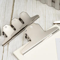 Clip De Acero Inoxidable Extra Grande Para Documentos Y Facturas Clip Fuerte Para Oficina Y Tablero De Dibujo Clip De Data Dovetail Clip - details 3