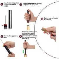 Abrepuertas De Vino Con Bomba De Aire Y Tapa De Vaso De Acero Inoxidable Herramienta Para Sacar Garrafas Accesorios De Cocina Para Barra - details 18