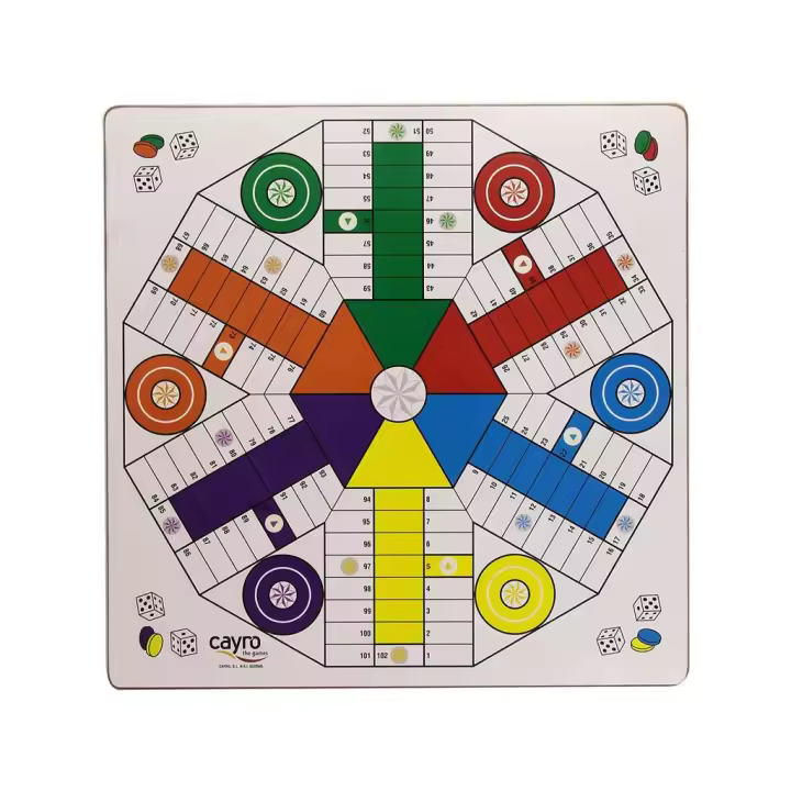 Tablero Parchís Madera 40x40 cm Cayro T134 Juegos de estrategia - 1