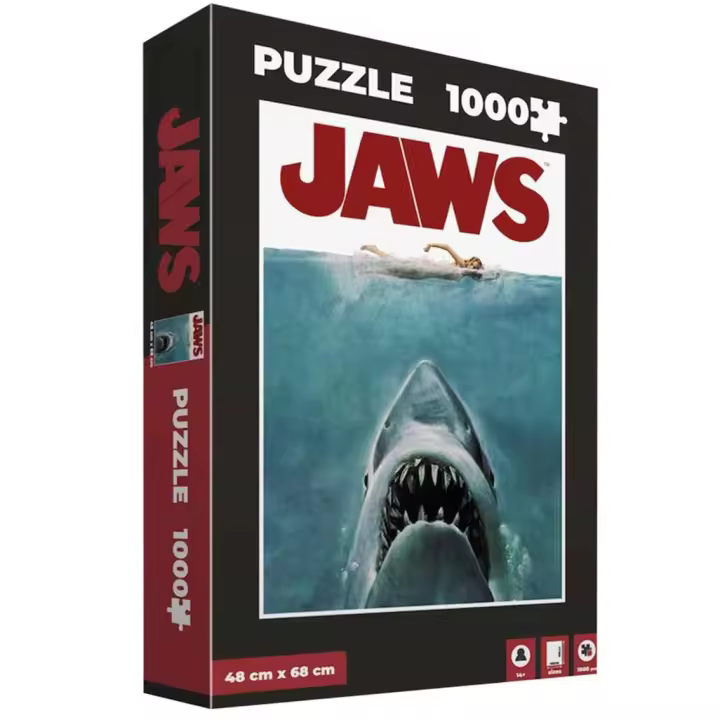 Puzle asmodee 1000 piezas tiburon pegi 14 - 1