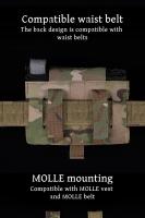 Chaleco De Camping Con Cinturón De Cintura Y Segunda Generación De Sellado Molle Quick Release Bolsa De Primeros Auxilios Para Exterior Y Caza - details 4
