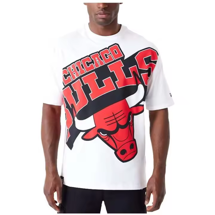 Camiseta de Baloncesto New Era  para hombre en color blanco - 1