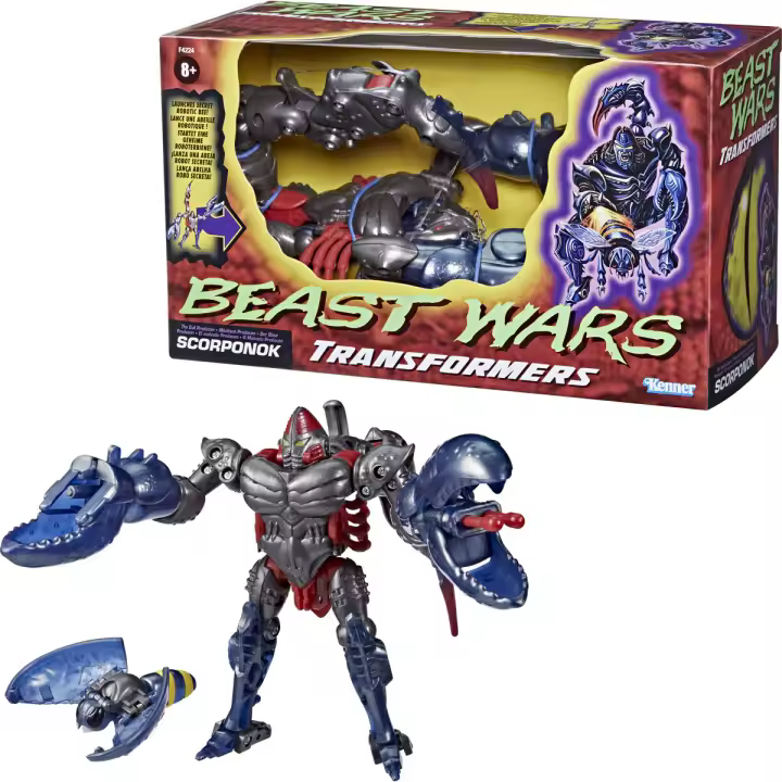 Figura Scorponok Beast Wars TransformersFigura  Coleccionable - Idea de Regalo- Mercancia Oficial - Juguetes para Niños y Adultos - Movies Fans - Muñeco para Coleccionistas y Exposición - 1