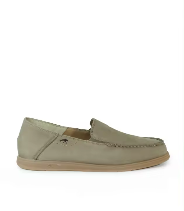 MOCASINES DE HOMBRE EN PIEL NOBUCK FLUCHOS Tribal F2193 Marmota - 1